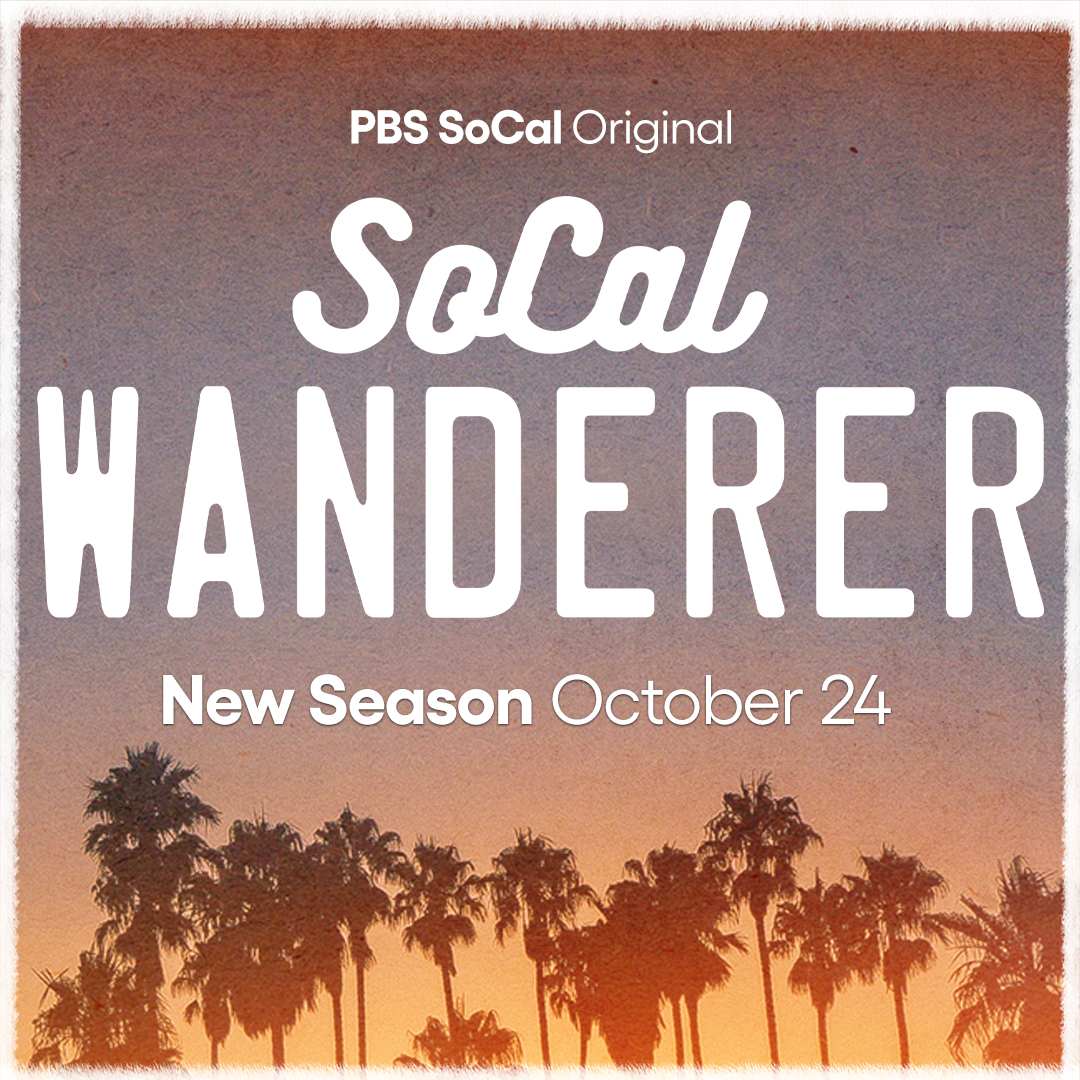 Journey with Rosey Alvero through Southern California enjoying foods, drinks and activities. Watch the digital series SoCal Wanderer every Tuesday, starting Oct. 24, on KCET’s YouTube channel youtube.com/kcetonline, and anytime on the free PBS app.
