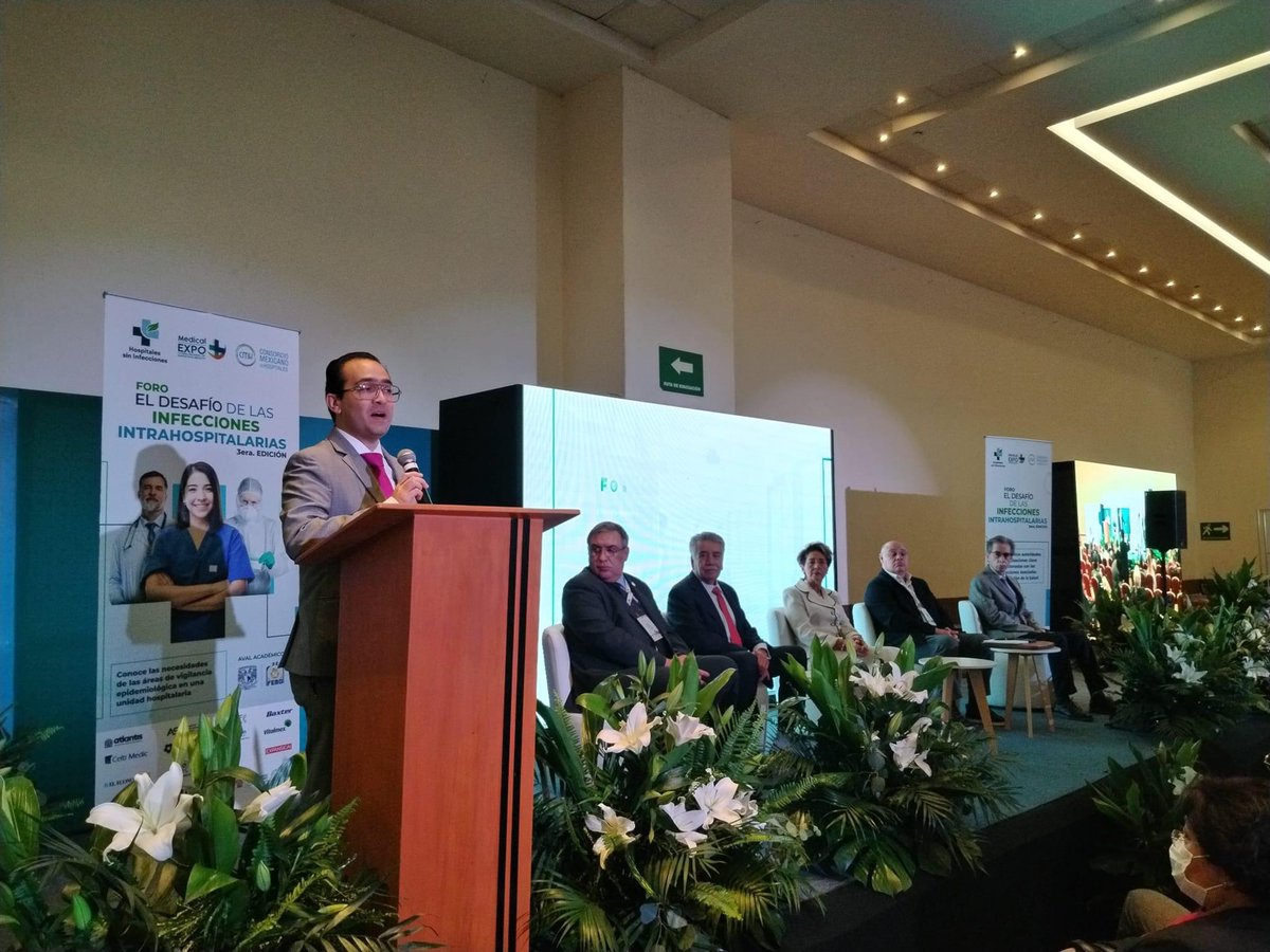 Sepsis_Mx's tweet photo. Sepsis México 🇲🇽 presente en el 3º Foro “El Desafío de las Infecciones Intrahospitalarias” de @hsininfecciones y el @CMHAC durante #MedicalExpo 

Hablemos de prevención, diagnóstico y manejo de las #IAAS, que causan hasta el 20% de los casos de #sepsis https://t.co/qRu9ZTasTP