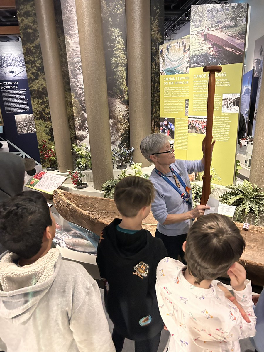 Privileged to be able to attend our annual Intermediate field trip with a focus on learning, listening and Reconciliation. This year it brought us to the <a href="/visitMONOVA/">MONOVA: Museum & Archives of North Vancouver</a> and Shipyards to learn about our local community past and present. 🙌🏼 <a href="/NVSD44/">School District 44</a>