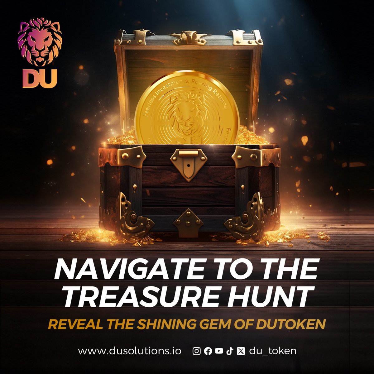 DuCoinnetwork's tweet photo. ๐ Join the DUtoken Treasure Hunt! Uncover the Shining Gem Within. ๐บ๏ธ๐
#PreSale #ComingSoon #StayTuned #dutoken #du_token #token #crypto #blockchain #currency #cryptonews #invest #FutureOfEarning #FinancialGrowth https://t.co/dlYKGAok7t