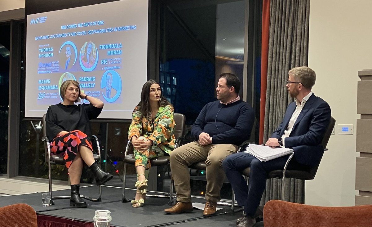 Quinnt66's tweet photo. Really interesting ESG discussion with this evening’s panel. @miicork #miicorkesg https://t.co/JZLe9PpWmf