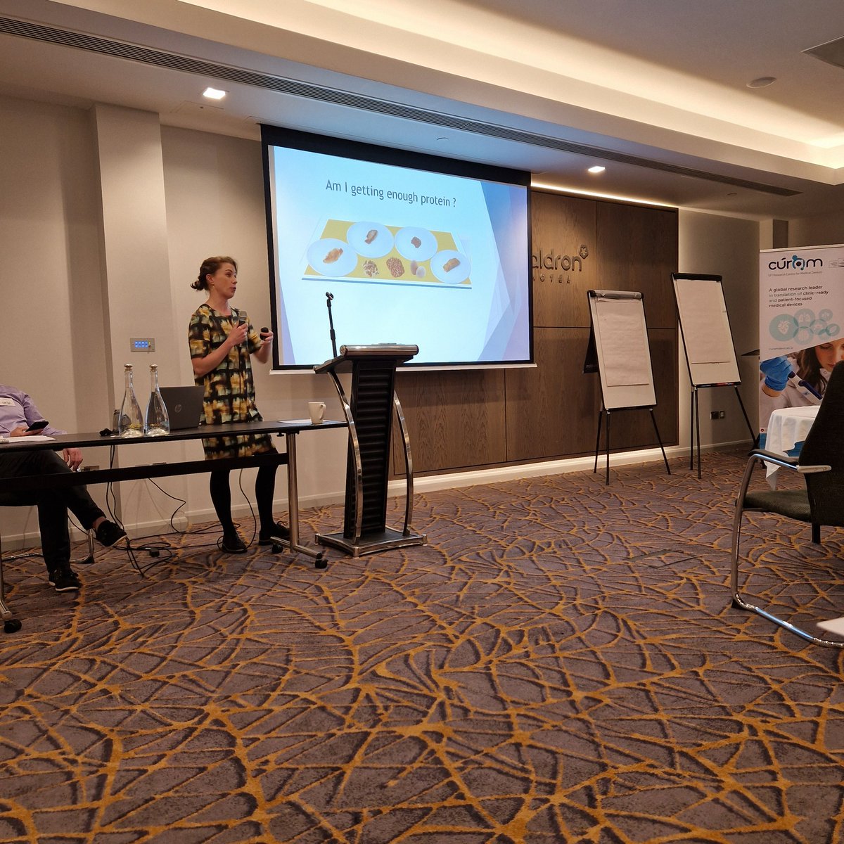 Great insights from senior dietician Eva Grace on what to eat to support wound healing. Key questions to ask when you have a wound:

Am I getting enough protein, iron, nutrients?

Am I eating too many carbohydrates or starchy foods?

@saoltagroup <a href="/ariw_1/">University of GalwayARIW</a>