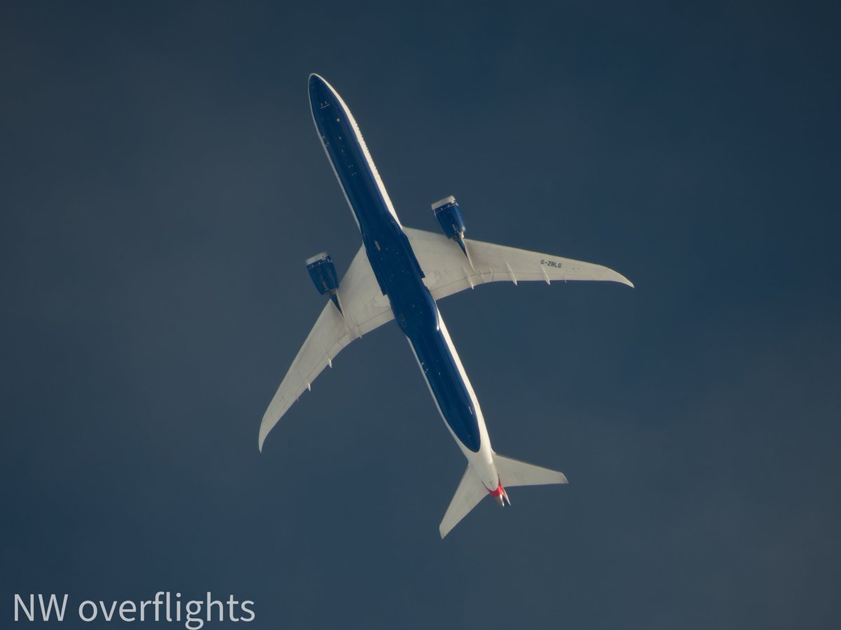 British Airways 787-10 G-ZBLG, LHR-IAH 30,000ft, 21/10/23. #P1000 #avgeeks #aviationphotography #planespo