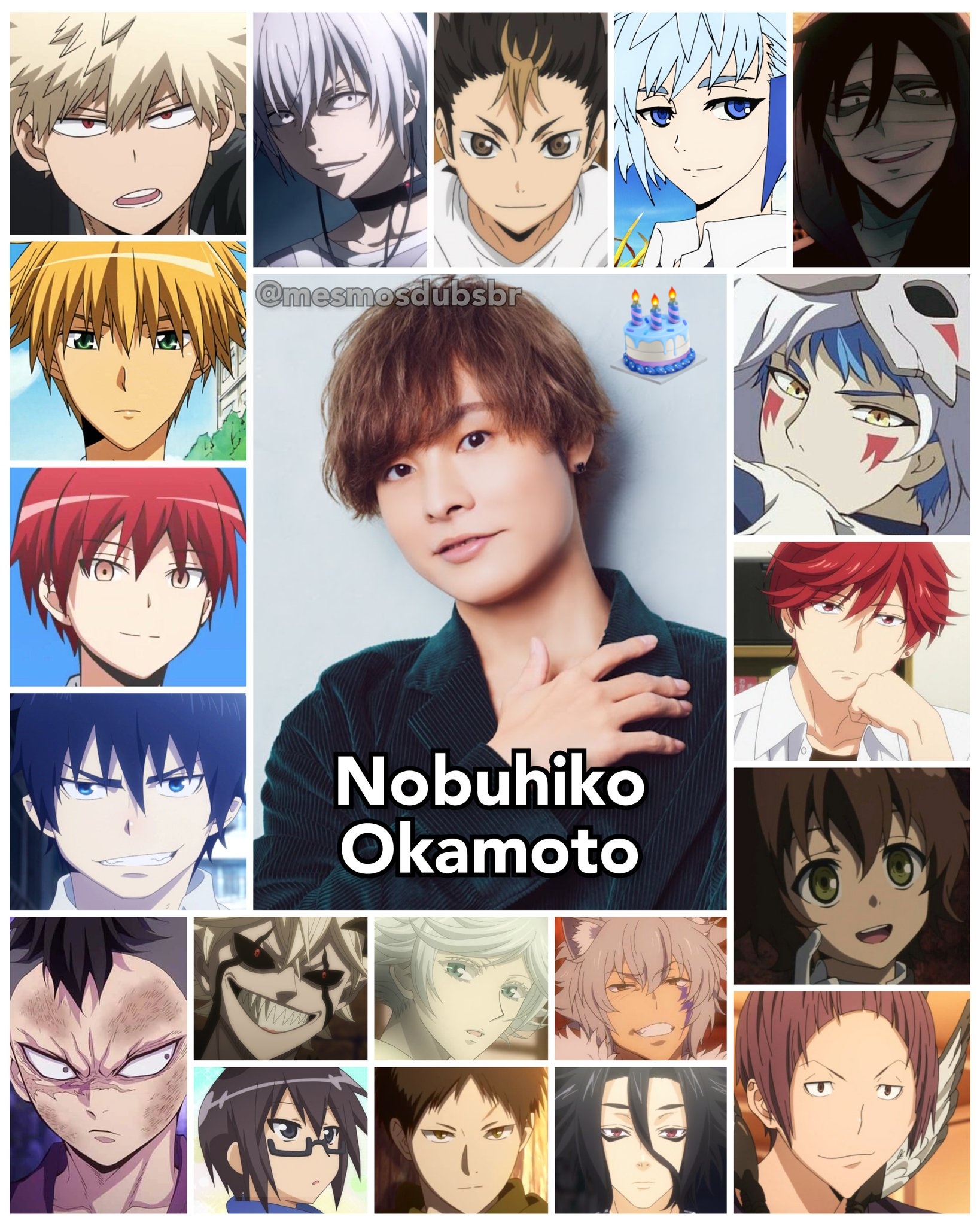 Personagens Com os Mesmos Dubladores! on X: - Kazuma Sohma (Fruits Basket  - 2019) - Kimimaro (Naruto) - Kyousuke Munakata (Danganronpa 3) - Isaburou  Sasaki (Gintama)  / X