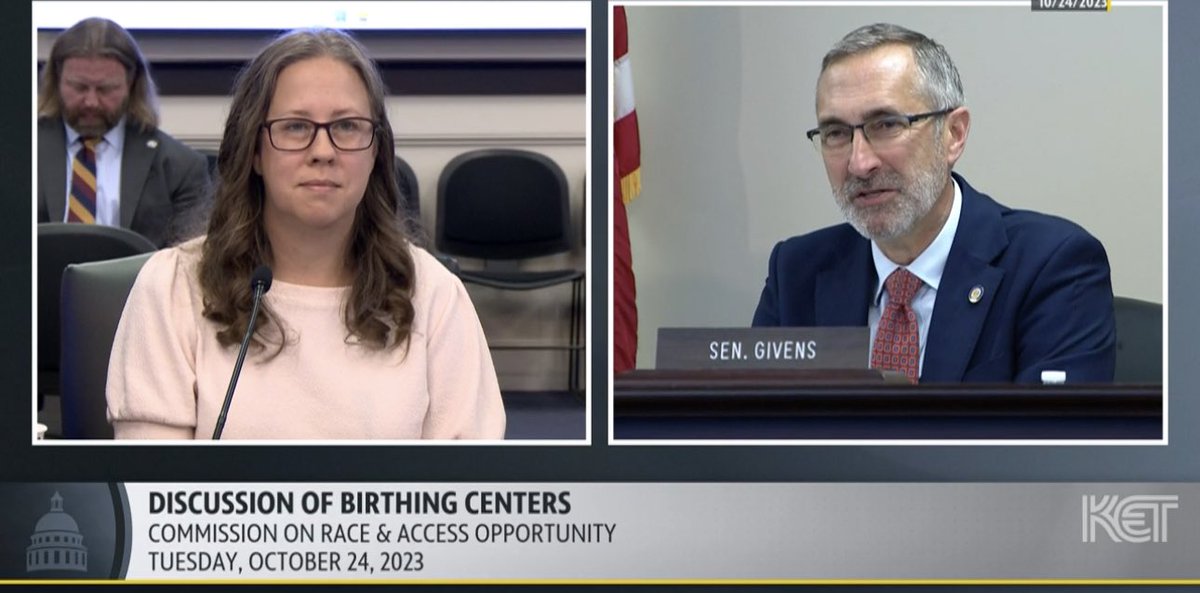 The Commission on Race &amp; Access to Opportunity is discussing Birthing Centers and Kentucky overdose rates this afternoon. More information can be found here: bit.ly/45DIy9m