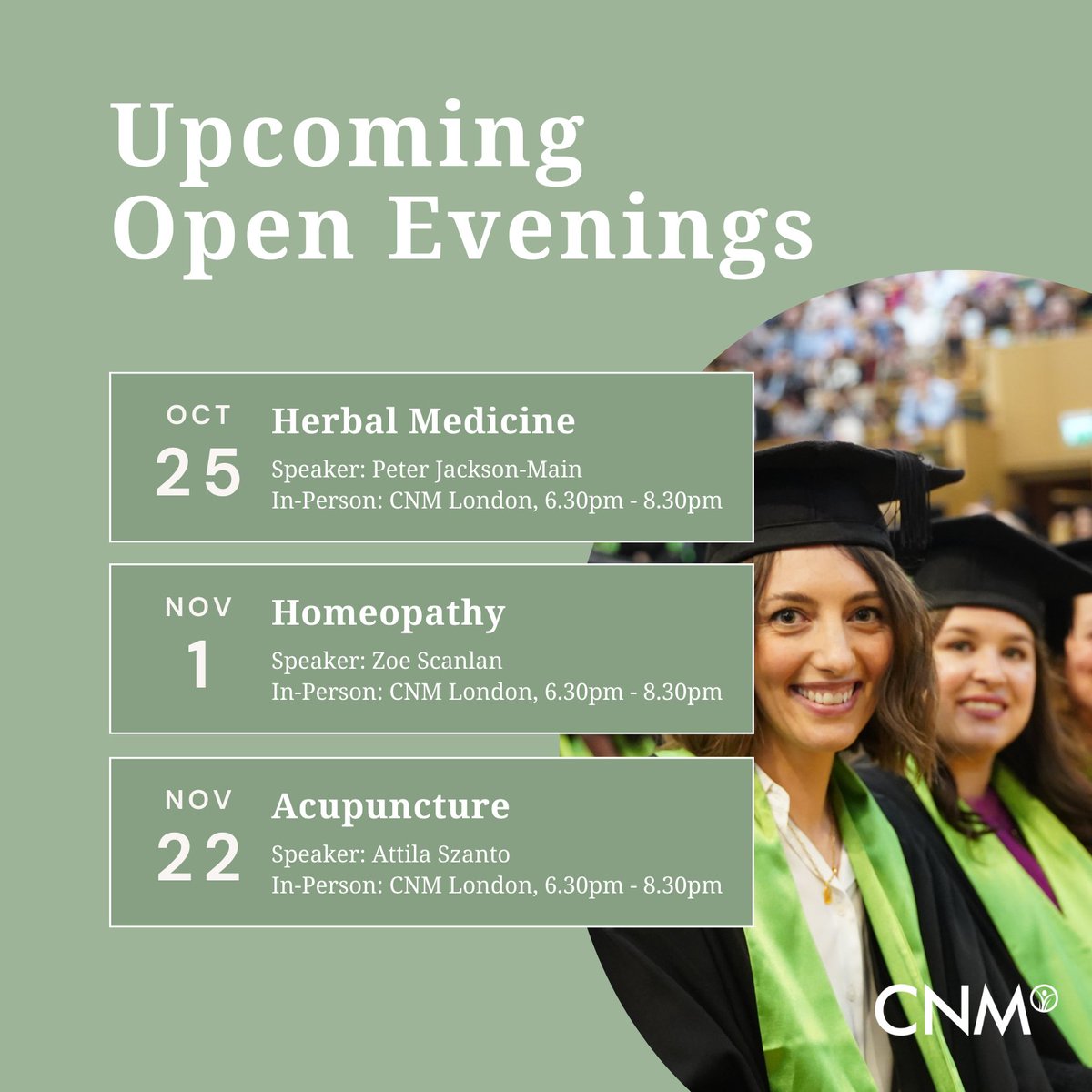College of Naturopathic Medicine (CNM) tweet media