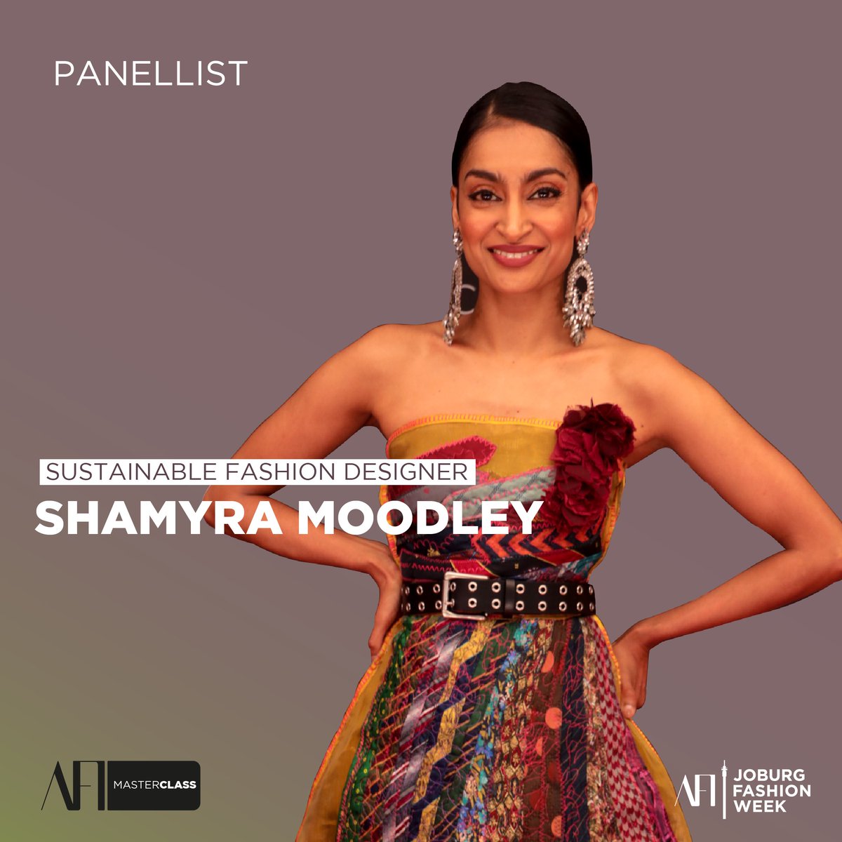 AFI_sa's tweet photo. If you've ever wondered how fashion could be a force for good, driving both style & sustainability, you must attend the #AFIMasterclass at #JoburgFashionWeek 2023.
Facilitator: Felipe Mazibuko Panellists: Alia Bare, Shamyra Moodley, Khensani Mohlatlole
https://t.co/AFukQYxhiA https://t.co/swhRDm5z12