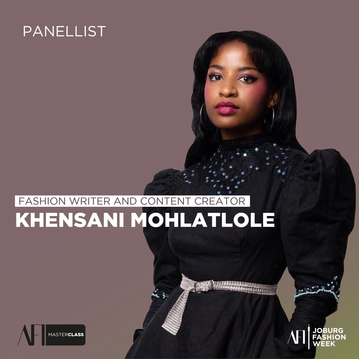 AFI_sa's tweet photo. If you've ever wondered how fashion could be a force for good, driving both style & sustainability, you must attend the #AFIMasterclass at #JoburgFashionWeek 2023.
Facilitator: Felipe Mazibuko Panellists: Alia Bare, Shamyra Moodley, Khensani Mohlatlole
https://t.co/AFukQYxhiA https://t.co/swhRDm5z12
