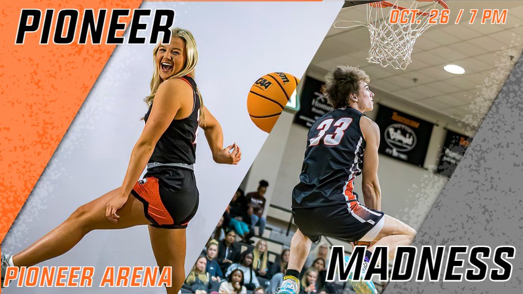 Join us this Thursday night at 7 p.m. (ET) for Pioneer Madness with <a href="/TusculumWBB/">Tusculum Women's Basketball</a> and <a href="/TusculumMBB/">Tusculum Men’s Basketball</a> #PioneerUP #WeArePioneers <a href="/Tusculum_Univ/">Tusculum University</a> 
Full Story: tusculumpioneers.com/general/2023-2…