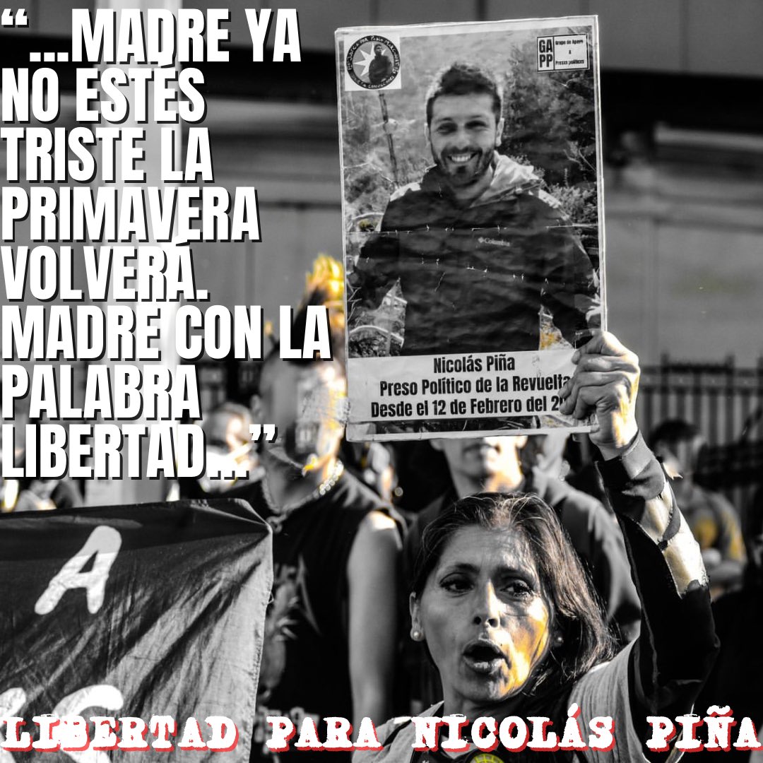 Rebelde_1312's tweet photo. Yo no pido permiso menos a weones, si le molesta al foto que la xupe, es x el Nico y no x sus likes #NicolasPiñaInocente #LibertadParaNicolasPiña #NicolasPiñaALaKalle #LibertadALxsPresxsPoliticxs #ChileViolaLosDDHH https://t.co/QWW82JSRVe