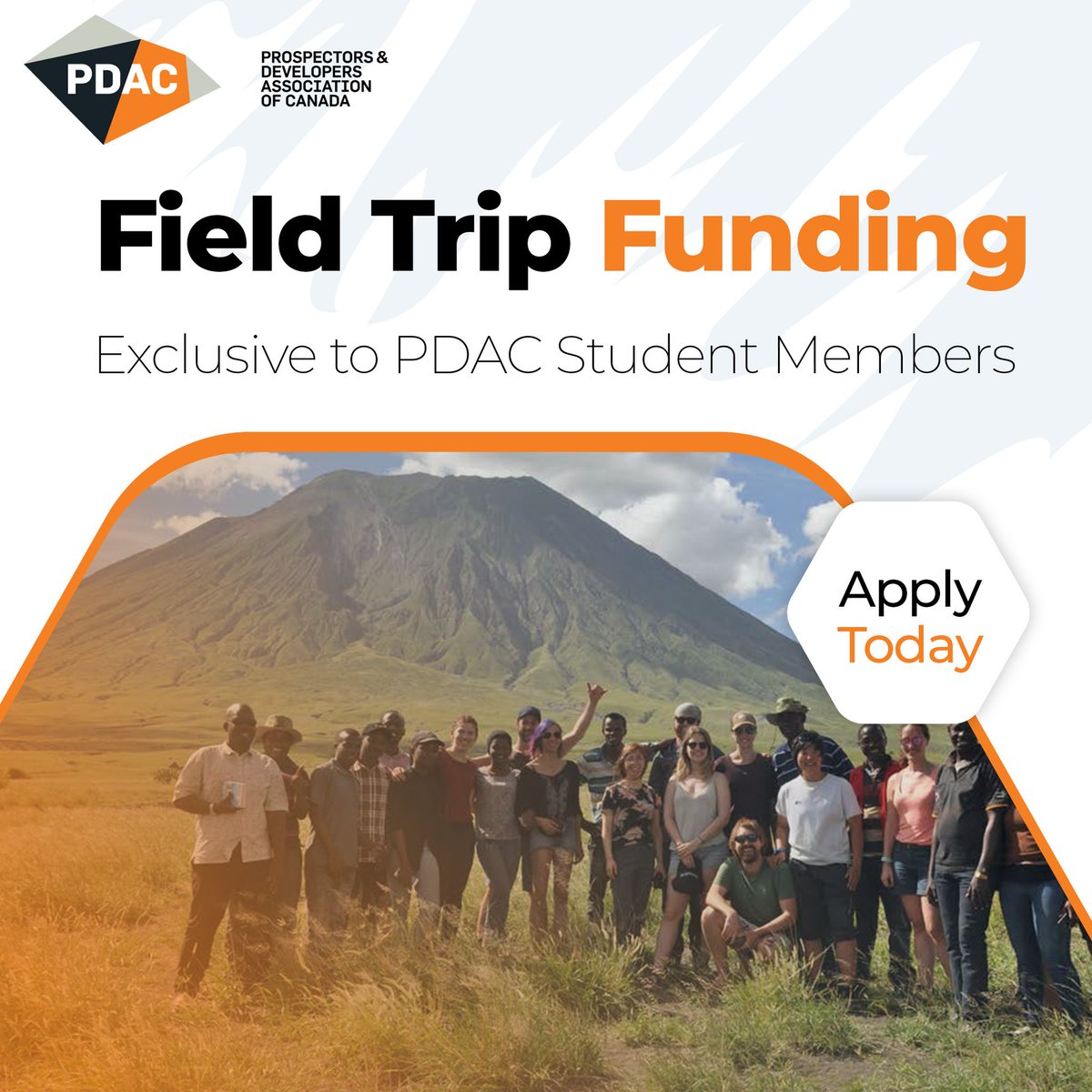 Applications for field trip funding from Canadian post-secondary institutions is now open! PDAC is committed to supporting students to experience different aspects of their studies in the geosciences, so be sure to read more and apply now: pdac.ca/members/studen…