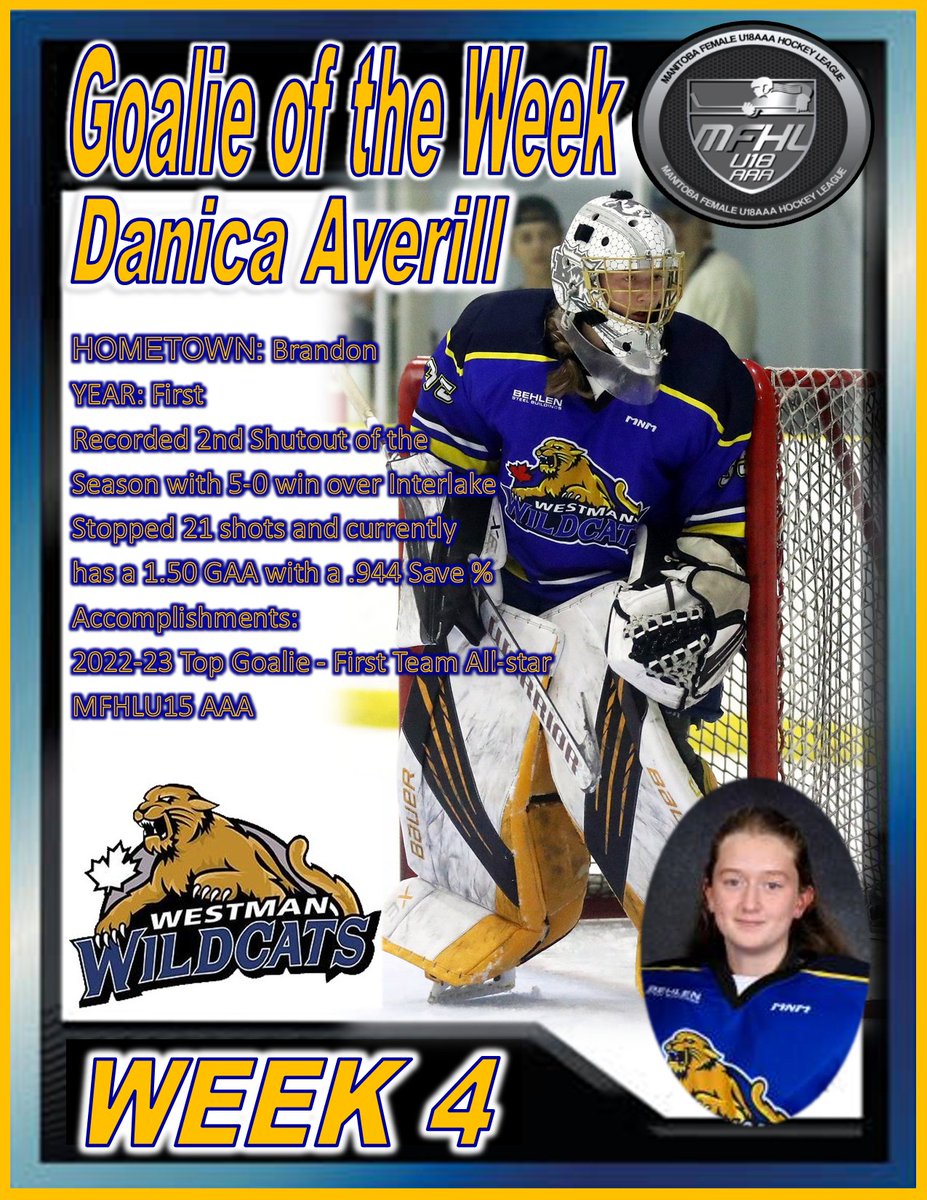 Manitoba Female Hockey League - U18 AAA tweet media