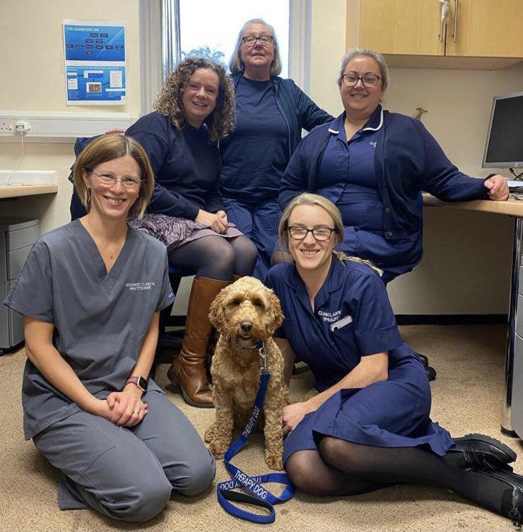Bernadette Quinn (@quinn_ba) on Twitter photo Great to see the Community SPC team enjoying the support provided by Alfie the therapy dog. He’s such a cutie 🥰 <a href="/jo_fellowes/">Jo Fellowes</a> <a href="/langton_claire/">Claire Langton</a> <a href="/Cicdivision/">CIC- Integrated teams @ELHT</a> <a href="/forrestcdmiim/">Cheryl Forrest RN HV MSc QN</a> <a href="/ELHT_NHS/">East Lancashire Hospitals NHS Trust 💙</a> Great to see the Community SPC team enjoying the support provided by Alfie the therapy dog. He’s such a cutie 🥰 <a href="/jo_fellowes/">Jo Fellowes</a> <a href="/langton_claire/">Claire Langton</a> <a href="/Cicdivision/">CIC- Integrated teams @ELHT</a> <a href="/forrestcdmiim/">Cheryl Forrest RN HV MSc QN</a> <a href="/ELHT_NHS/">East Lancashire Hospitals NHS Trust 💙</a>