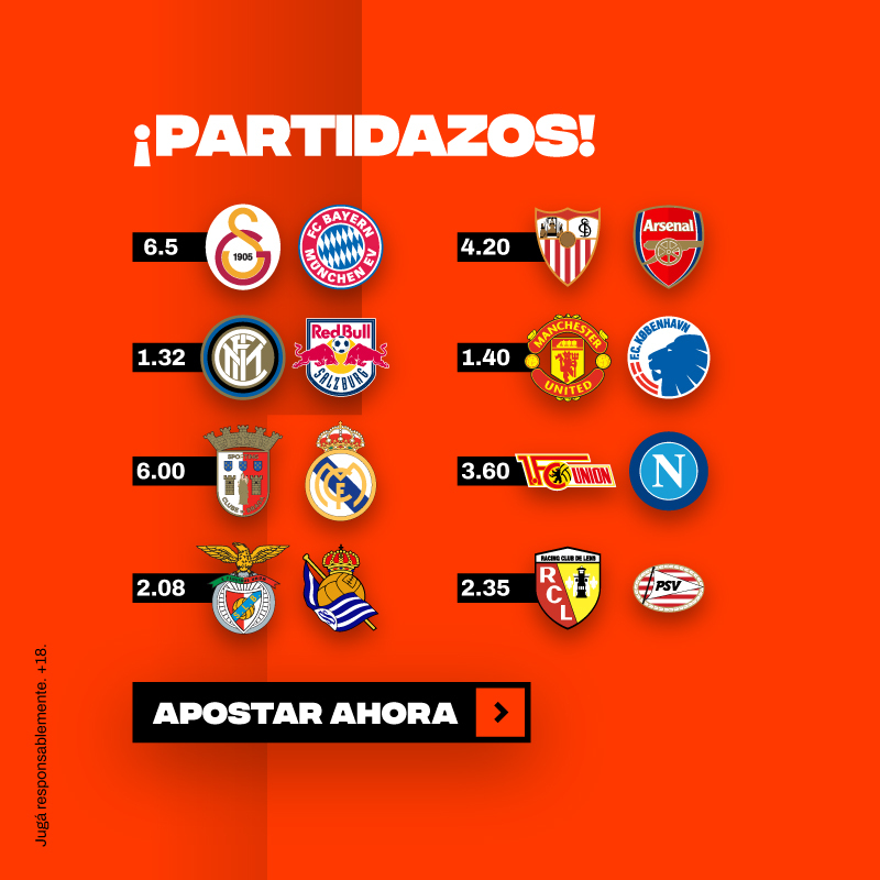 BetWarrior_Arg's tweet photo. #Julián, #Lautaro, #Angelito y muchos Argentinos más 🇦🇷💪 

Se viene una nueva fecha de #ChampionsLeague y es hora que empieces a ser vos el protagonista del partido 👊

En #BetWarrior tenés 100% de bono sobre tu primer depósito para que puedas jugar ¿Qué estás esperando?