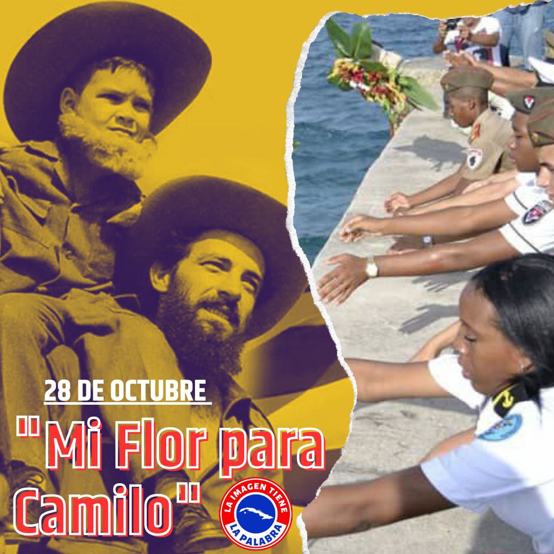 RianoTanquero's tweet photo. #FidelPorSiempre."Cuando sé que nuestro pueblo es capaz de defender el socialismo, el comunismo y el marxismo-leninismo hasta la última gota de sangre, digo: ¡todo el pueblo cubano es hoy un Camilo!"           
#CamiloVive #CheVive
#CubaViveEnSuHistoria 
@gpppmatanzas @epfomtz https://t.co/e3FfizoqUJ