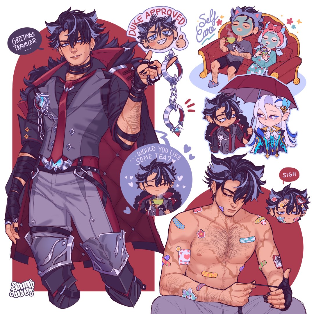 The Duke 🐺⛓️ #Wriothesley #GenshinImpact