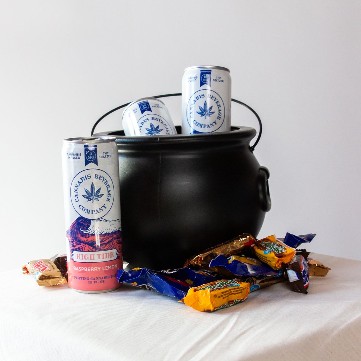 Waking up with a hangover the day after your Halloween party is as spooky as it gets. Skip the hangover &amp; grab a High Tide instead! 👻 <a href="/drinkcbc/">Cannabis Beverage Co.</a>