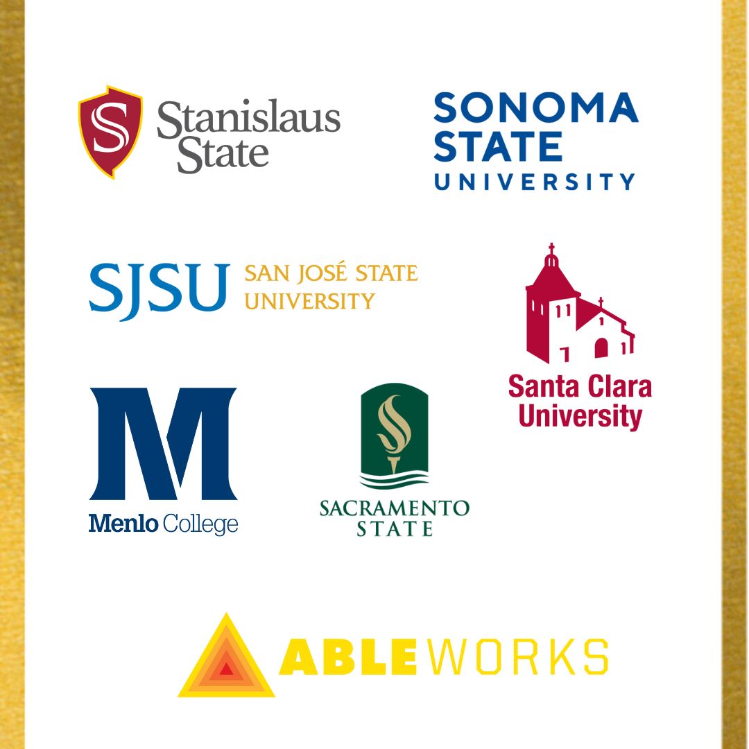 Able_is's tweet photo. The goal for our AchieveAble participants is to transfer from a community college to a 4-year university or college in pursuit of a degree. 

With the help of our academic advisor, we are proud to showcase the colleges at which our AchieveAble students have been accepted. https://t.co/ySttNRgniK