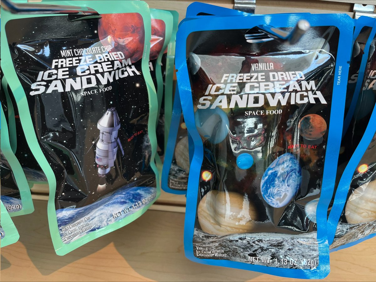 Astro_Clay's tweet image. We sell it in OUR Gift Shop here @sac_aero museum in my hometown of @AshlandNE!  Come enjoy some! ;0)  I've had some, but not in space.  Prefer real ice cream! #WeAreChanging #EntertainEducateInspire
