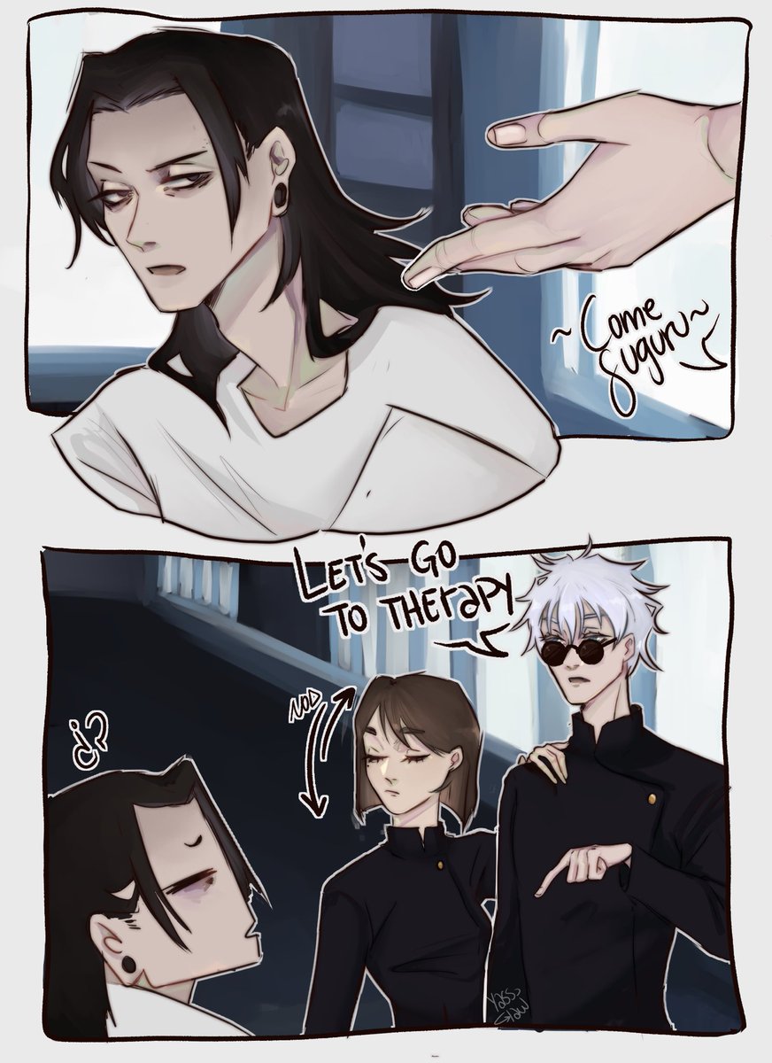 BbyYassi's tweet photo. What would have happened if gege had a little love for his readers 

-#JujustuKaisen https://t.co/YXMT9jRP8v