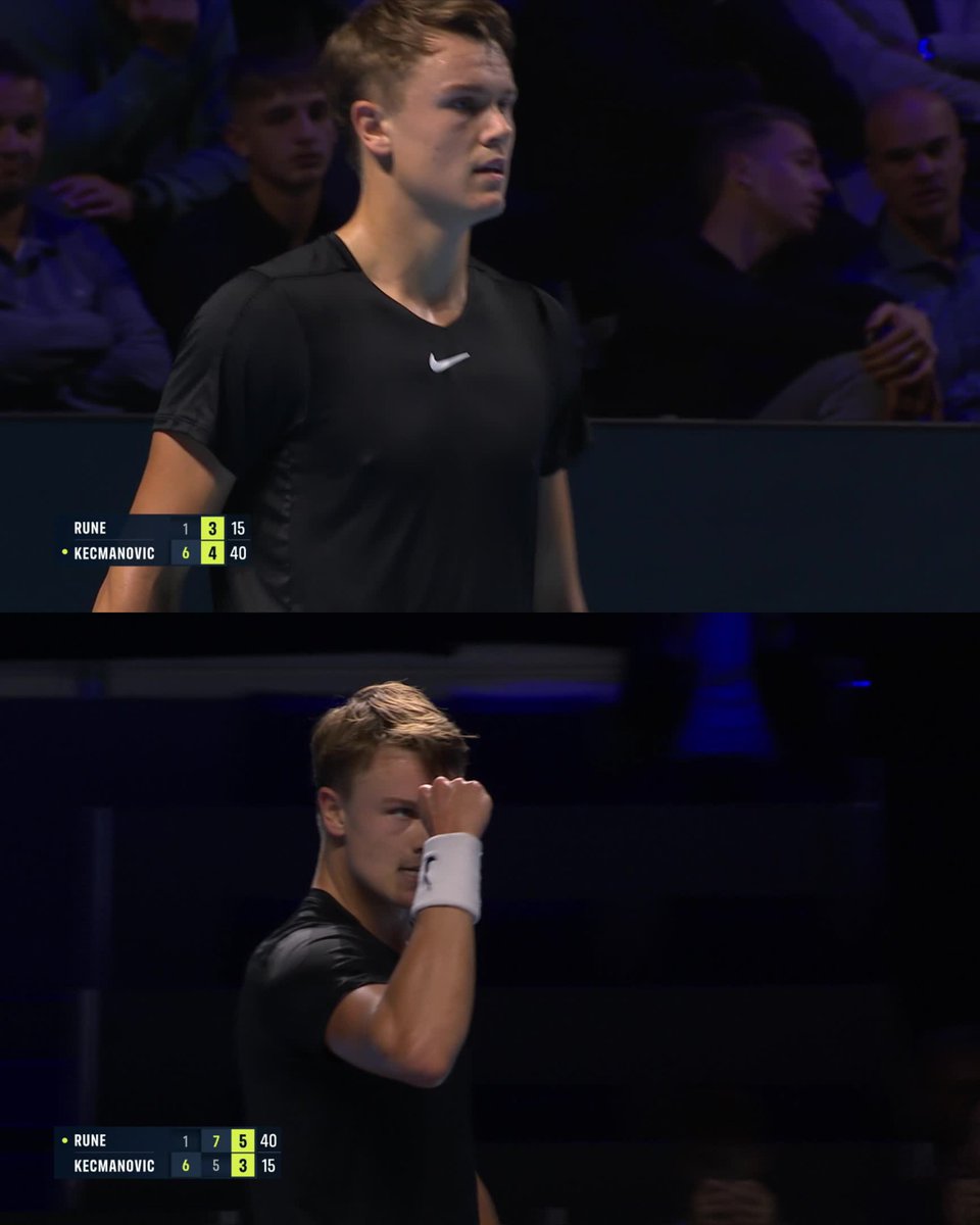 A real show of character by Holger today