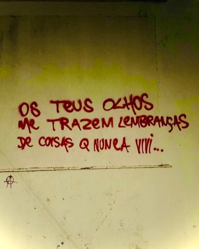 Saudades… 
#graffiti #pixo #frases #frase #pixacao #grafite #artederua