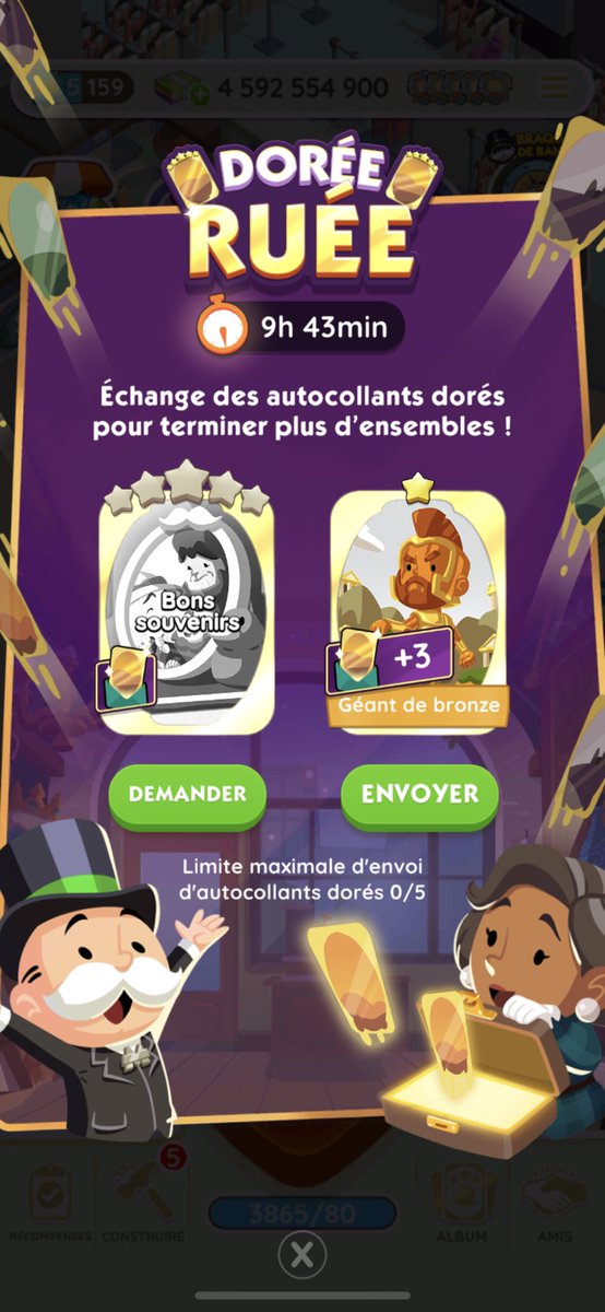 Voilà la proposition du jour … j ai évidemment d autres 5 étoiles à échanger 😂