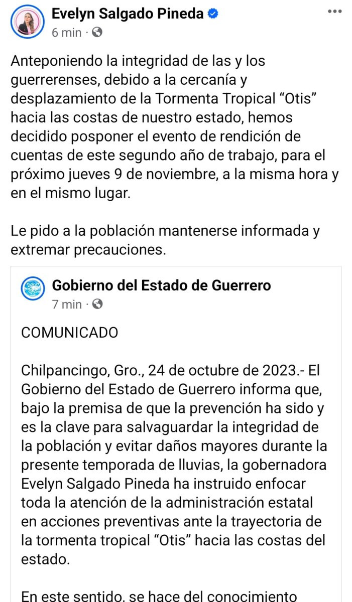 🚨🚨ATENCION🚨🚨 Suspensión de clases en todo el Estado de #Guerrero para Miércoles 25 Octubre 2023 #hna #heraldoradio #heraldonoticias