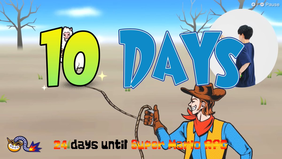 BowserCountdown's tweet photo. hey guys it's me wario
sorry for the delay, i was busy doing stuff

It is currently 10 days until WarioWare: Move It! comes out, and 24 days until Super Mario RPG.

#WarioWareMoveIt #WarioWare #SuperMarioRPG #NintendoSwitch https://t.co/cLuDilCMoy