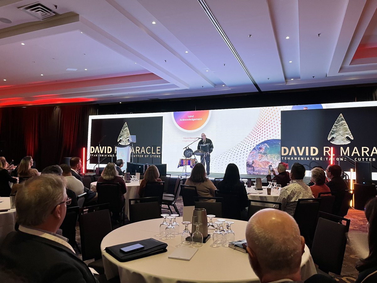 #networking at <a href="/ONTourismSummit/">Ontario Tourism Summit</a> with colleagues, and seeing former <a href="/HumberBusiness/">Longo Faculty of Business</a> #students in action is just the best!