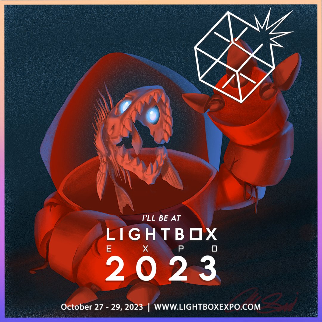 I'll be at Lightbox over the weekend!! Hope to see you there!! #lightboxexpo