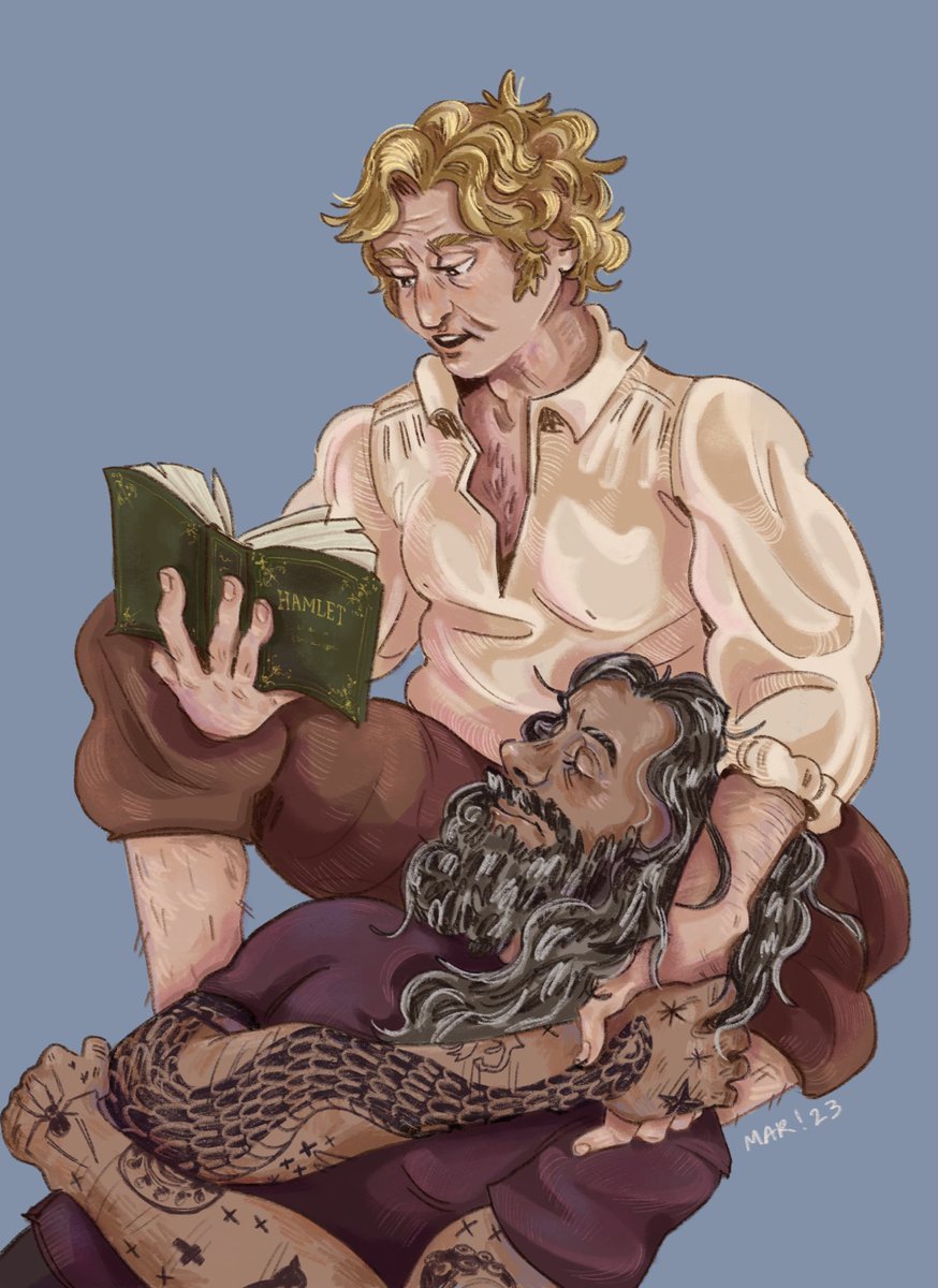 marblescorner's tweet image. nap time #ofmd #ofmd2 #ofmdfanart #gentlebeard #blackbonnet