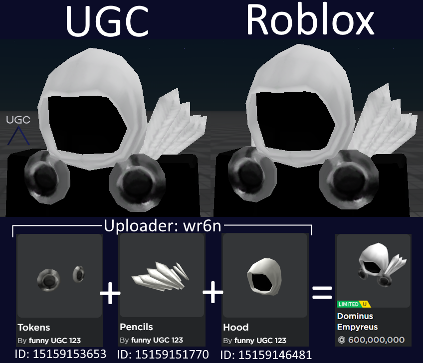 Peak” UGC on X: UGC creator wr6n uploaded a 1:1 copy of the