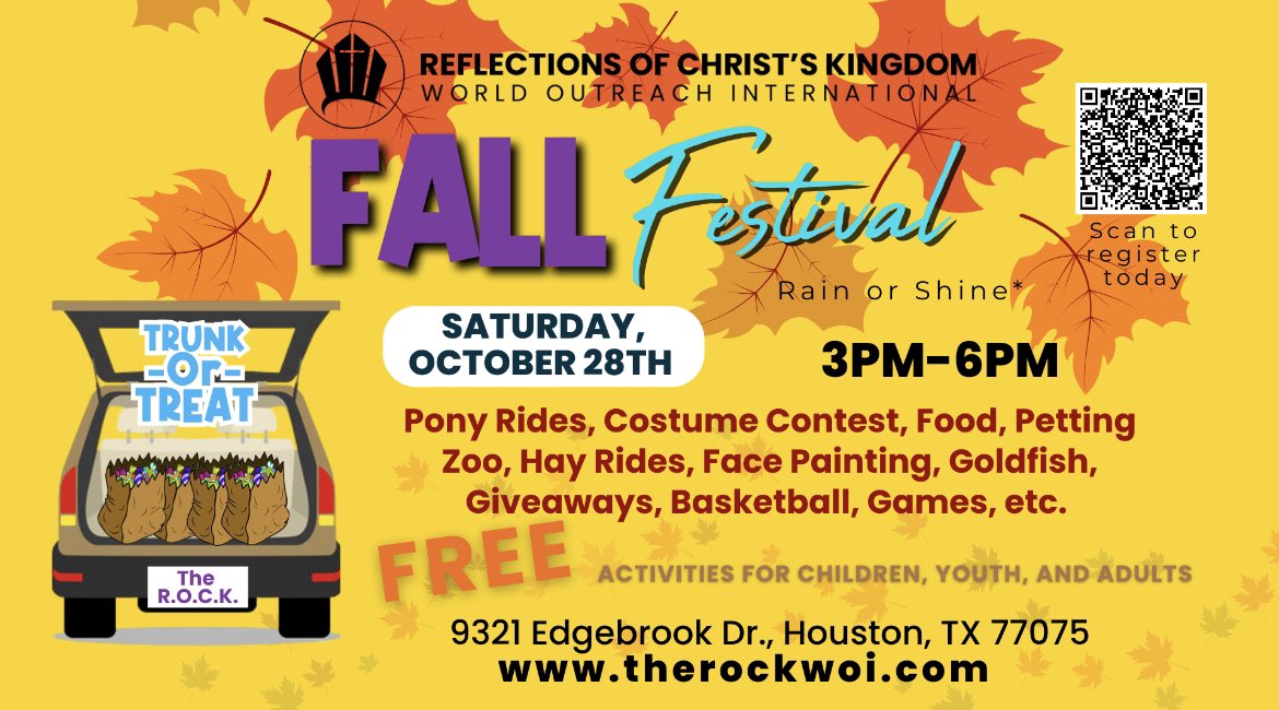 Milby Wraparound Specialist (@wraparoundmilby) on Twitter photo Festival de otoño este sábado 28 de octubre de 3:00-6:00PM GRATIS!! 
FREE Fall festival this Saturday October 28th from 3:00-6:00PM!! 
📍9321 Edgebrook Dr. Houston TX, 77075 Festival de otoño este sábado 28 de octubre de 3:00-6:00PM GRATIS!! 
FREE Fall festival this Saturday October 28th from 3:00-6:00PM!! 
📍9321 Edgebrook Dr. Houston TX, 77075