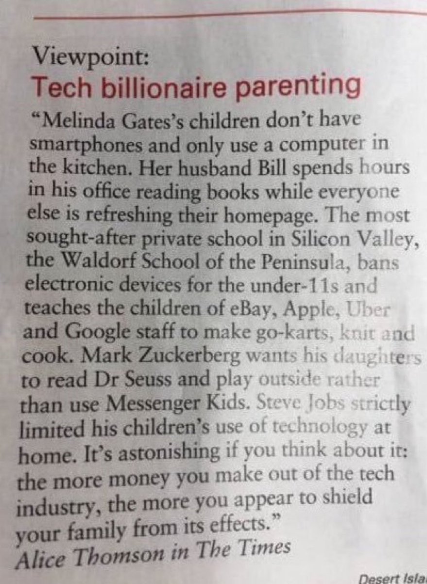 Tech billionaire parenting #CCE2023