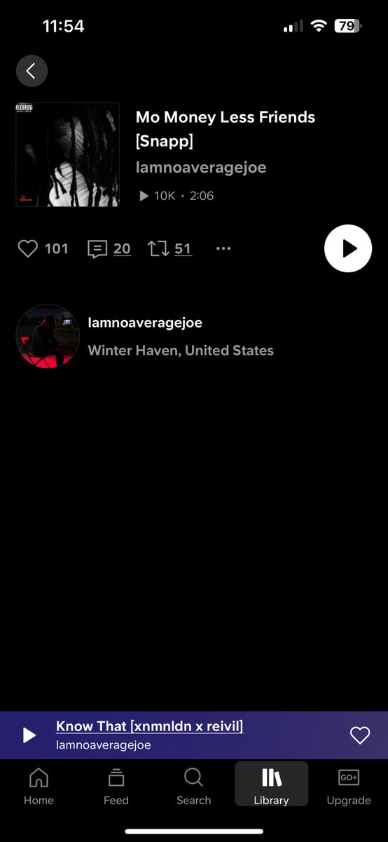 IAmNoAverageJoe's tweet photo. WE DID IT JOE‼️ First 10k solo song plenty more to come. I appreciate all the love and support #OffTheWakeUp too soon keep running “Mo Money Less Friends” up🥂🥂🥂🥂🥂 🥂❤️🔥 https://t.co/Bib6ntohJ2 https://t.co/j7fclIswTx