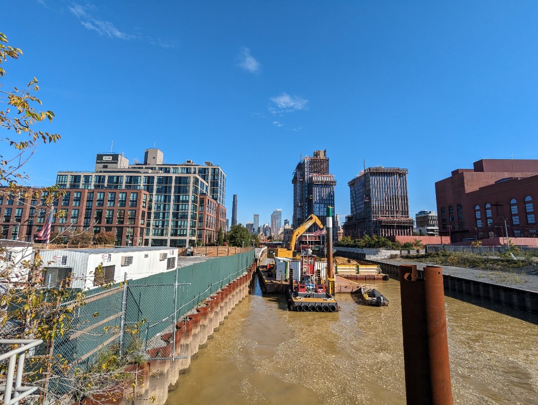 Beautiful morning for some ecological restoration.