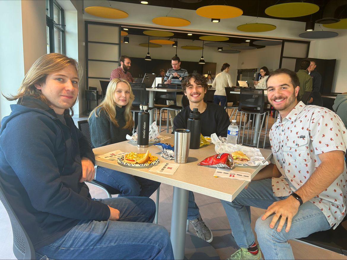 Our co-ops had a great time at our Fall 2023 Lunch and Learn session. They got the opportunity to learn more about the power of networking from our Software Team Lead, Ashley Mattson. It was an amazing learning experience for our co-ops to gain insights from KV experts!