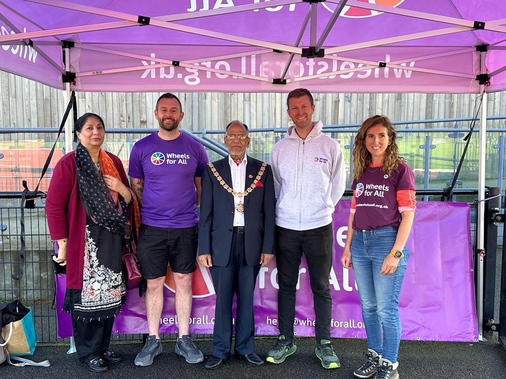 Wheels For All South tweet media