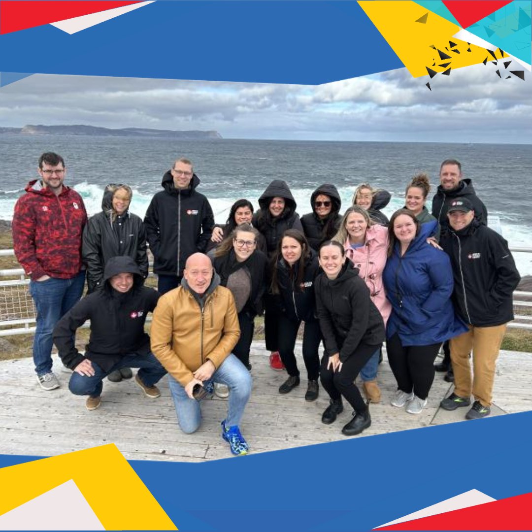 We're busy touring 2025 Games venues with our friends from the @canadagames. We're excited to showcase the incredible facilities in St. John's and our surrounding communities!🍁
