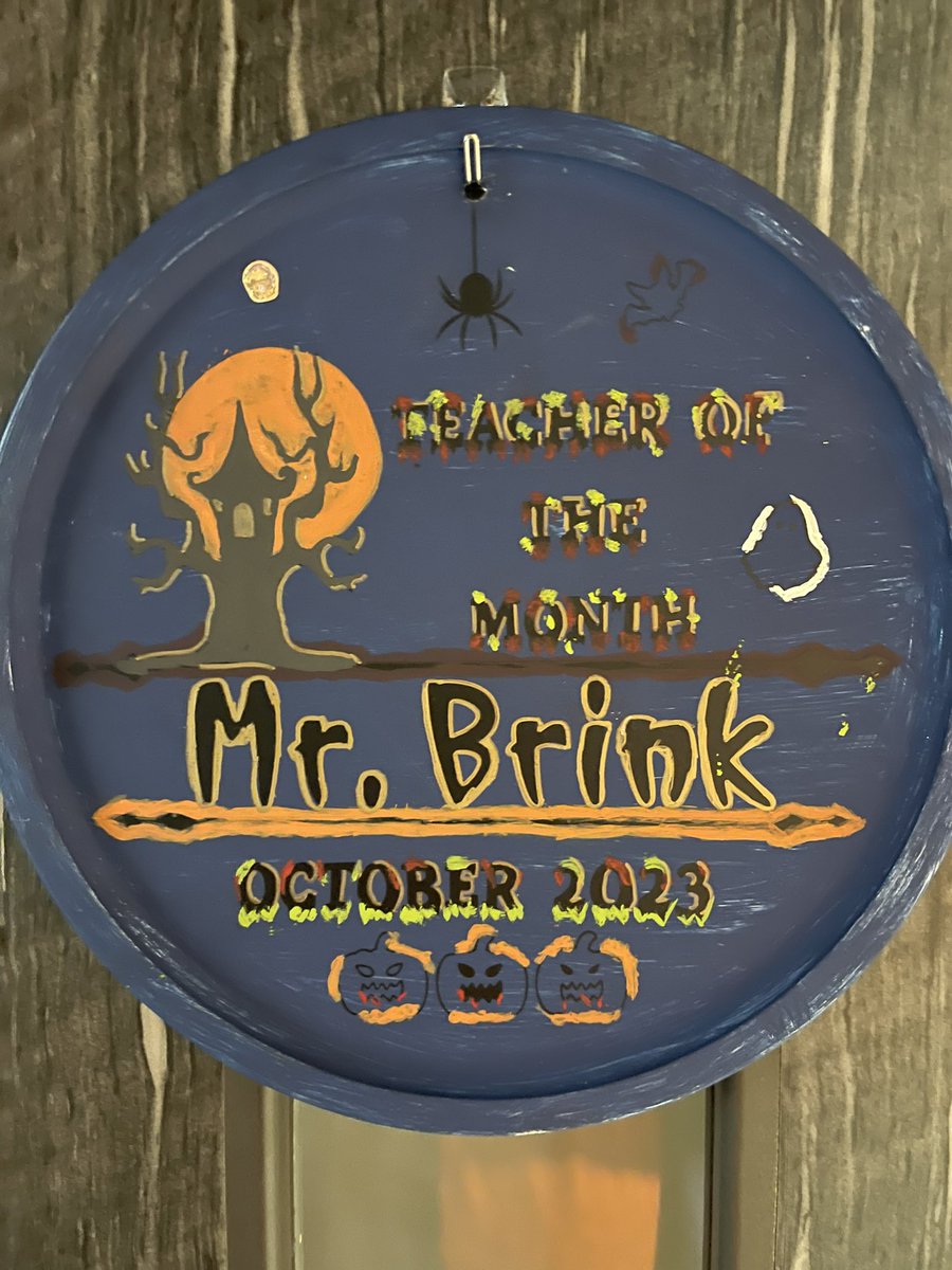Huge thanks to Blanson StuCo for the award!