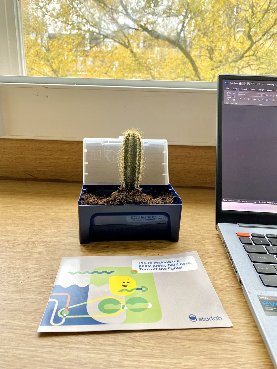 Thanks @StarlabUKLtd for a free cactus in a recycled tip box. A great way to promote sustainability in labs and science! 🥼👩‍🔬🔬

#EcolutionMovement #Starlab