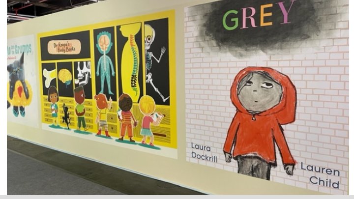 RoopaFarooki's tweet photo. Awesomely enormous mural of my new book series #DrRoopaBodyBooks π©πΎββοΈπππ₯ at #FrankfurtBookFair !!
@WalkerBooksUK
#BrilliantBrain π§
#SuperSkeleton 𦴠π https://t.co/Q1XOnrFGWW