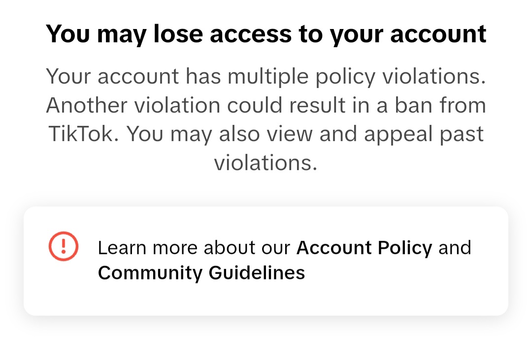 stoatsnow's tweet photo. Tiktok is systematically taking down accounts which accurately report events without biased commentary on their part @TikTokSupport #censorship #disinformation #psyops #informationmanipulation https://t.co/TvXPFkstgt