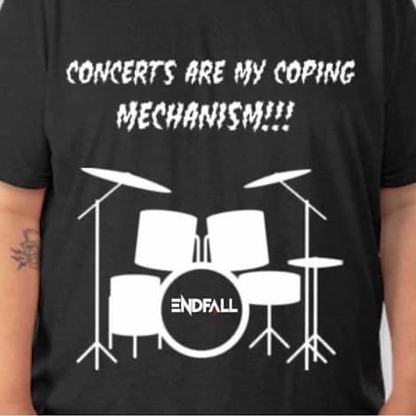 endfallofficial's tweet photo. We still have some shirts left! These are the ones we sell at shows. Once gone, they gone! We do have an online store! Just go to https://t.co/dqWqm20DGK look up Endfall and you can order our 🖤💩🐢 https://t.co/uR82p9VsiE