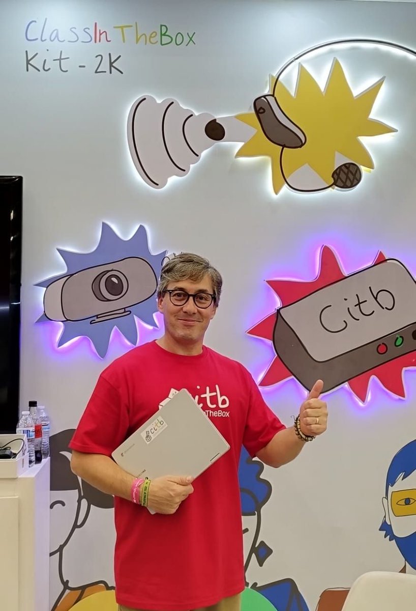 Es un placer estar acompañados del equipo de ClassInTheBox en el Recrea Academy.

Pintaguear es como ponerle notas a un video para que quede más divertido y fácil de entender. 

Pruébalo en buff.ly/3Mfq5ZI