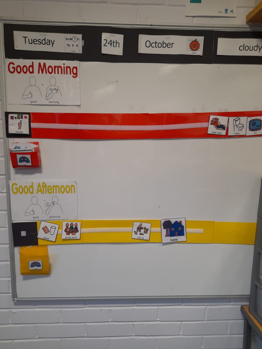 Jennymslt's tweet photo. Great visit to @CarlogiePS along with @Angus_Autism today to review their use of visuals throughout their whole setting. Really impressed with their use of consistent visual supports for all children!⭐️👏#inclusion @CHATayside @AngusASN https://t.co/p3K8P2ObVK