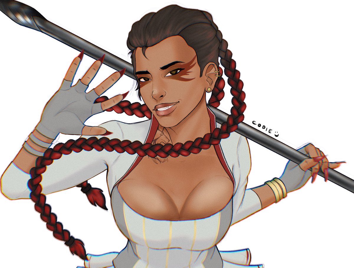 codiebraid's tweet image. loba andrade #ApexLegends
