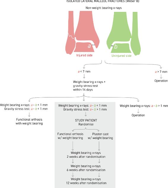 BoneJointOpen's tweet photo. Treatment choice for partially unstable Weber B/SER4a fractures is controversial, but the results of this randomized noninferiority trial may guide future treatment strategies for these common fractures.

#Fracture #Trauma #AnkleFracture #BJO

https://t.co/mMqSfhPiRH https://t.co/S4qF6tlpl8
