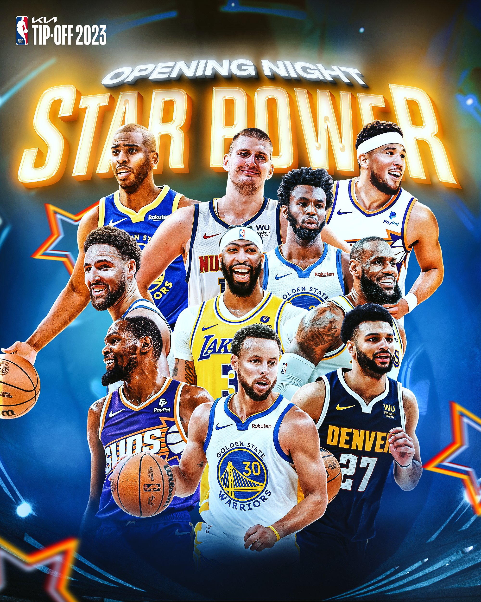 Nba opening night deals